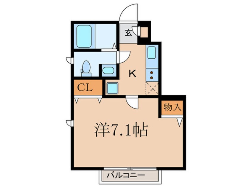 間取図 メゾンK.