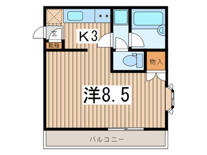 間取図 コンフォート大口