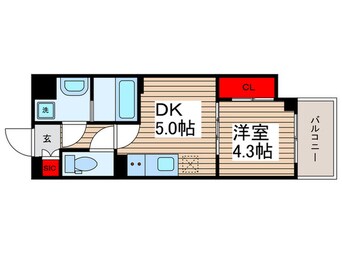 間取図 GRAN　PASEO日本橋箱崎町