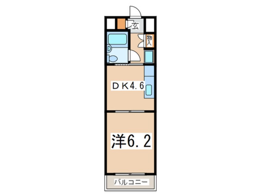 間取図 グリ－ンメゾン２号棟