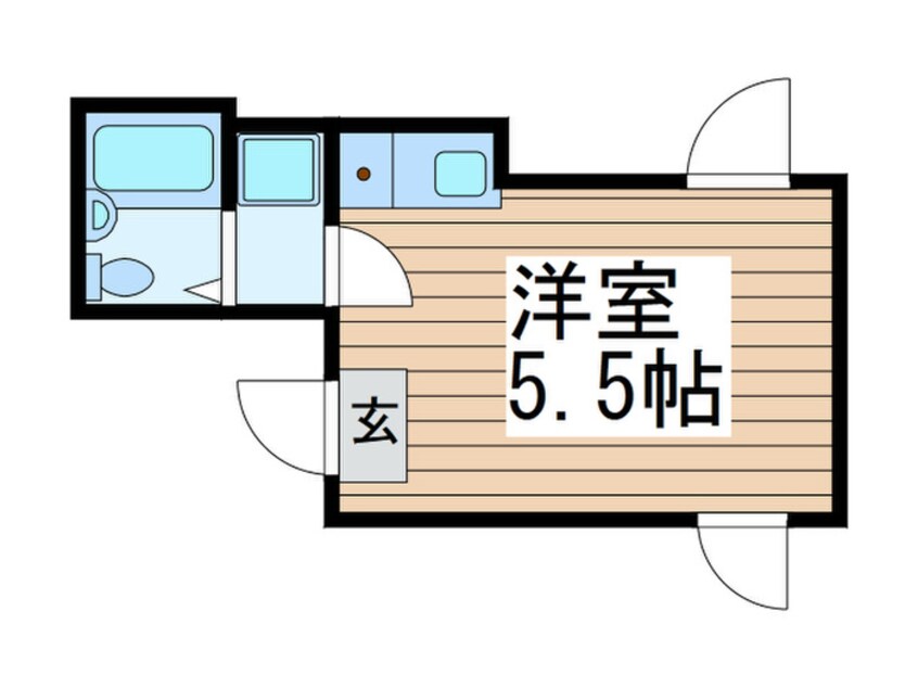 間取図 ゼネラルハイツ北千住