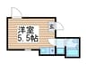 ゼネラルハイツ北千住 1Rの間取り