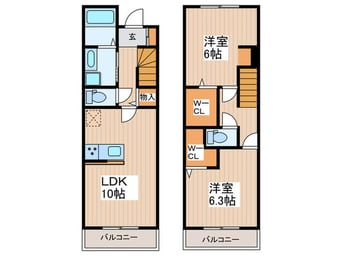 間取図 グラナーデ高井戸東