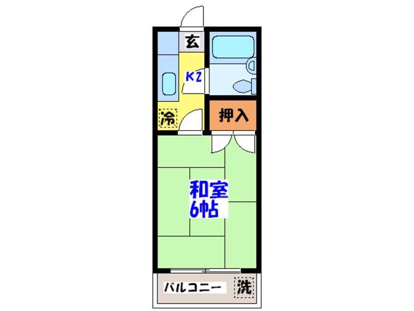 間取図 サンハイツ