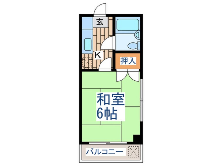 間取図 サンハイツ