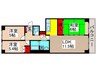 サニーハウス南行徳Ｂ棟(313) 3LDKの間取り