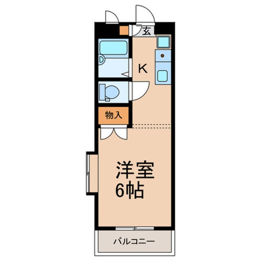 間取図 エステートピア西都賀