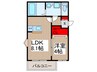 エクセレンテ秋津 1LDKの間取り