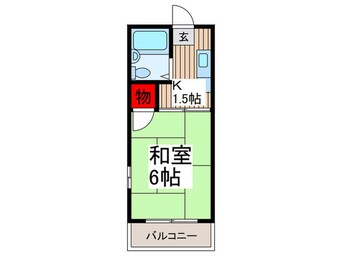 間取図 ベルテ所沢