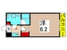 ＣＲＥＶＩＳＴＡ綾瀬(705) 1Kの間取り