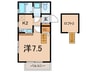 Ｆｕｒｂａｎ 1Kの間取り