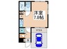 ＴＩＮＢＯＸ 1Rの間取り