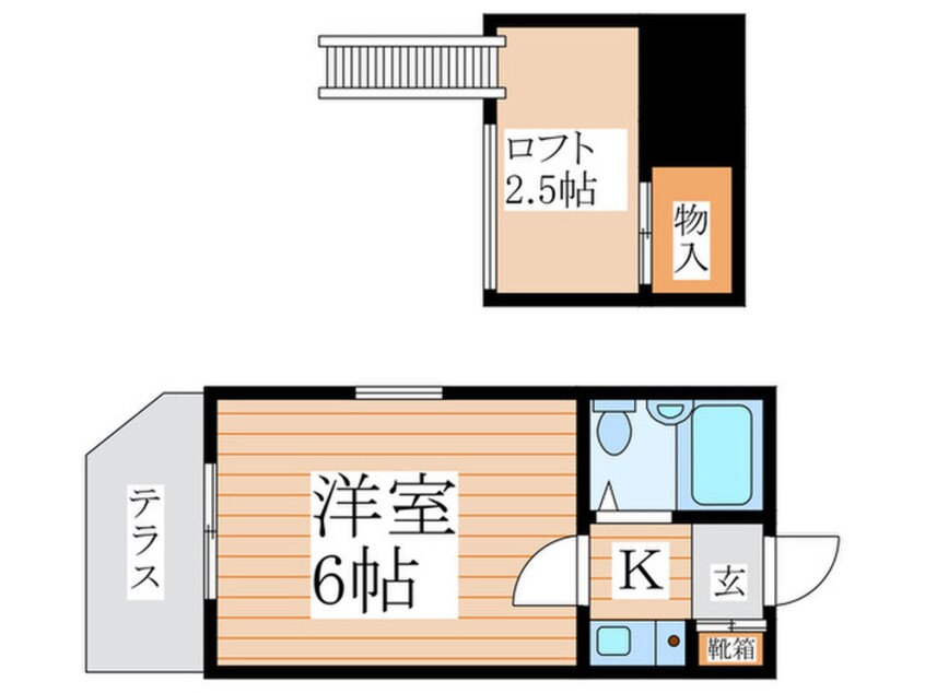 間取図 シオン花小金井A棟