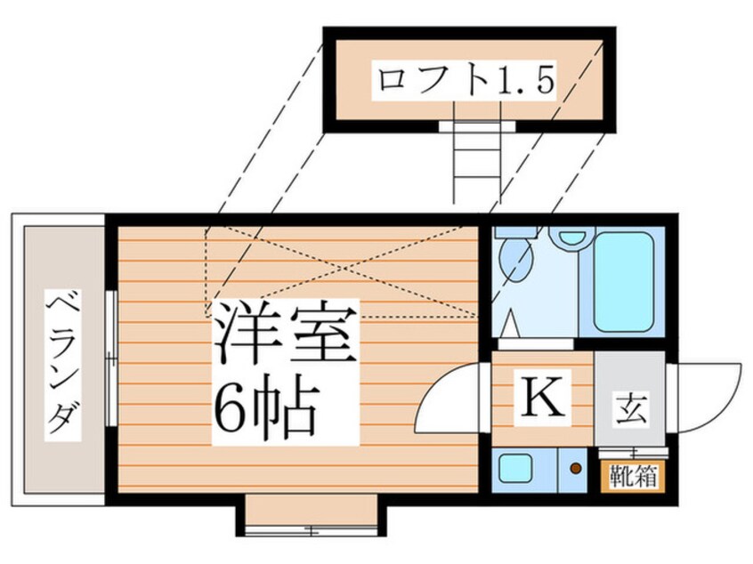 間取図 シオン花小金井A棟