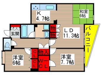 間取図 ドルチェ