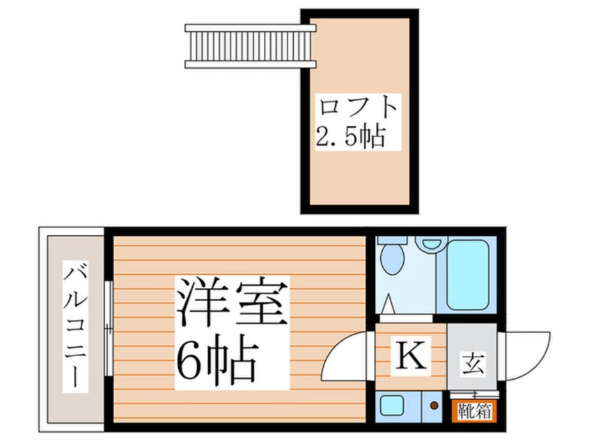 間取図 シオン花小金井B棟