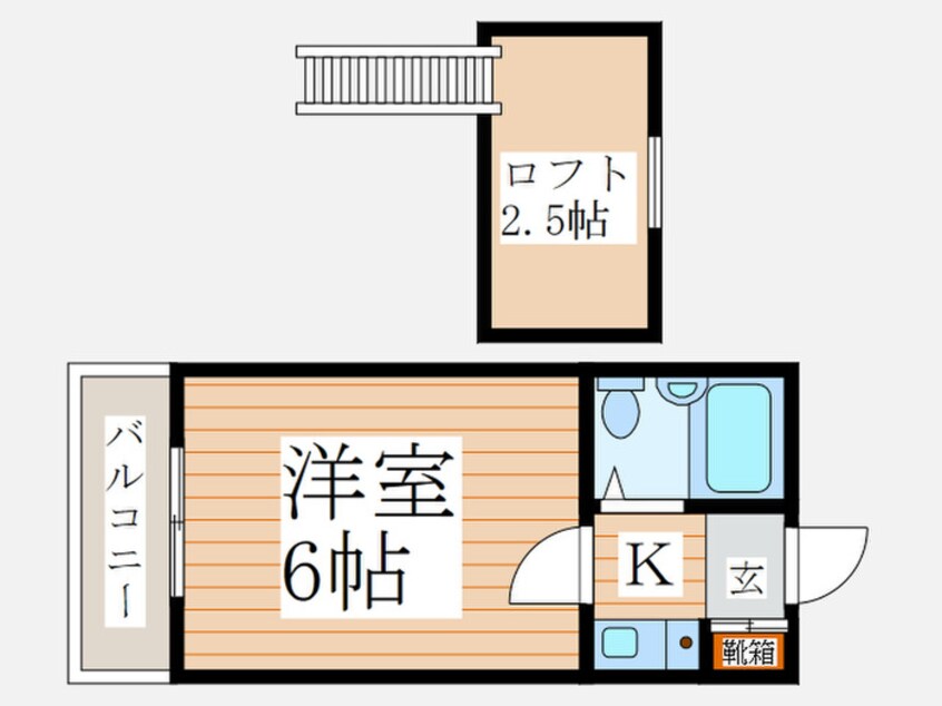 間取図 シオン花小金井B棟