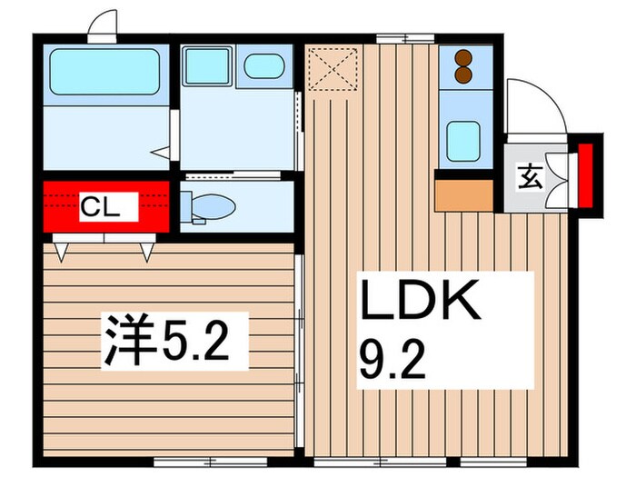 間取り図 ハンプトンコート