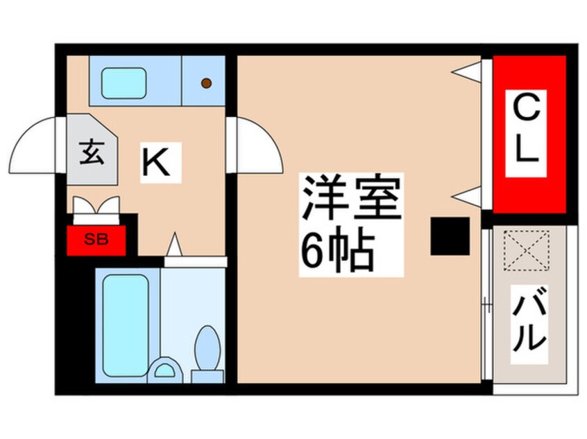 間取図 シャトレーヌ松本