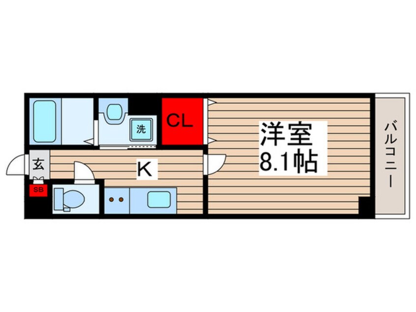 間取図 アンクルール南柏Ⅱ