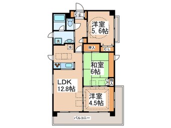間取図 ルネス・フォンテーヌ