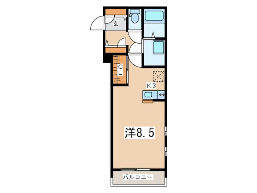 間取図 Ｈｏｕｓｅアルジャン