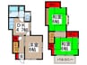 中尾昭栄ハイツ 3DKの間取り