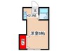 アドレス百合丘 1Kの間取り