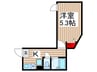 アーバングレイス五反野Ⅰ 1Kの間取り