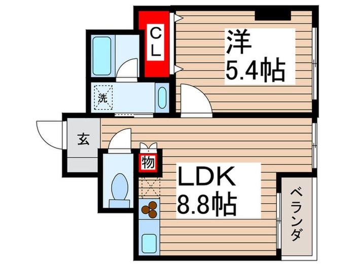 間取り図 亀戸天神東スカイマンション