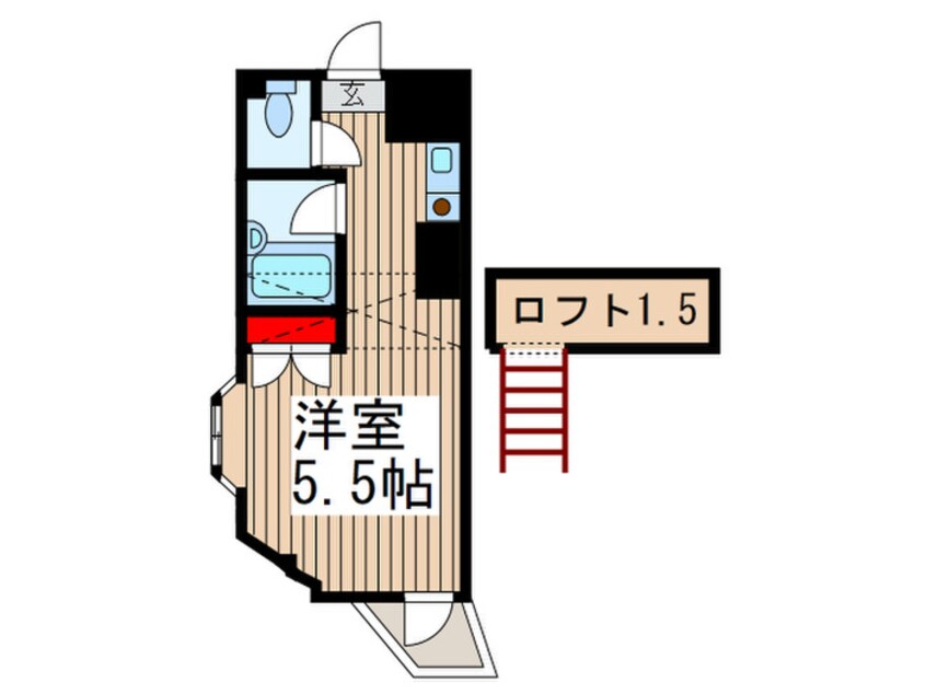 間取図 シティパレス狭山