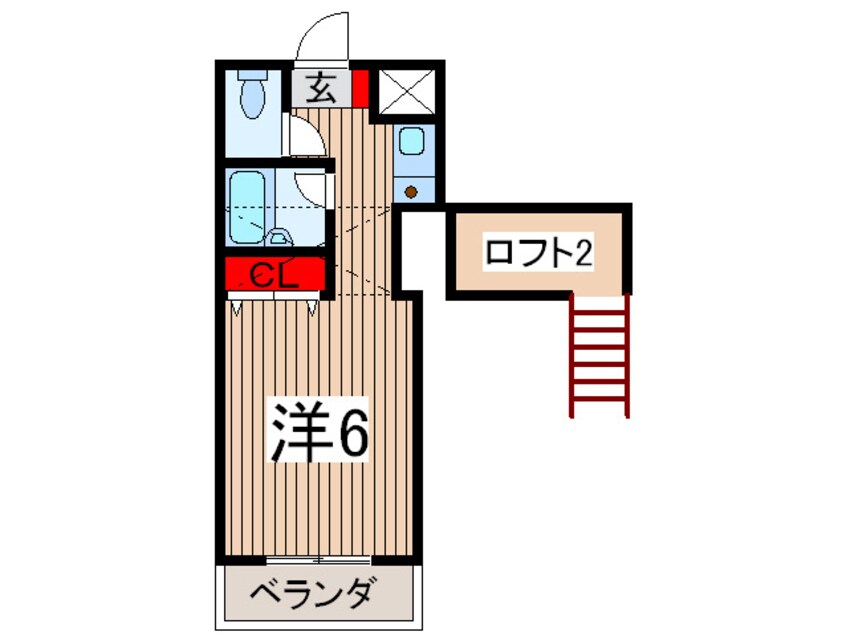 間取図 シティパレス狭山