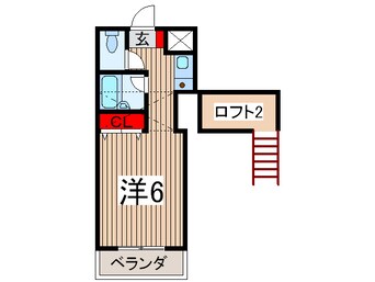 間取図 シティパレス狭山