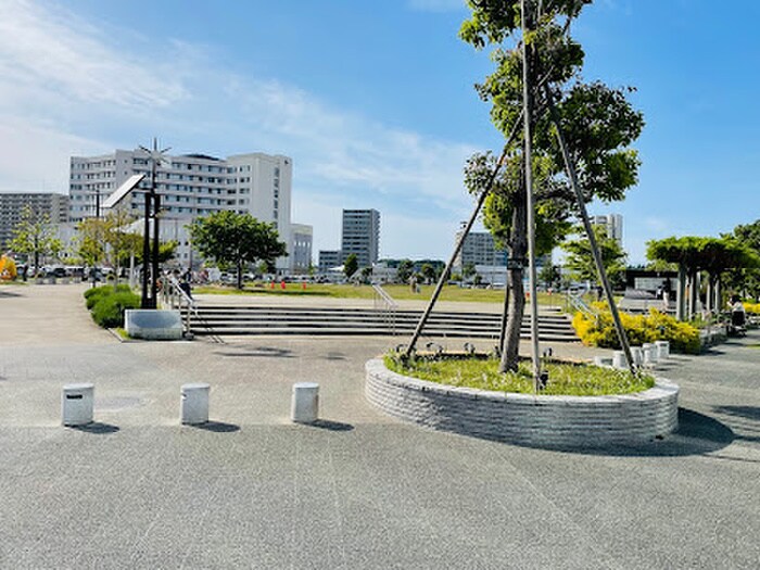 神台公園（シークロス公園）(公園)まで400m ハイツＳＥＫＩＮＥ