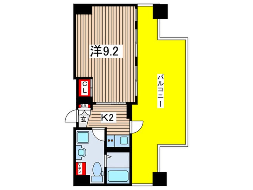 間取図 ポプリタウン小岩