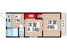 ファーストハイツ 2Kの間取り