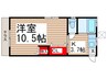ファーストハイツ 1Kの間取り