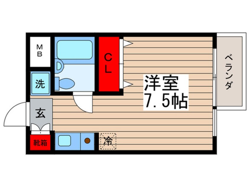 間取図 南行徳プレイス