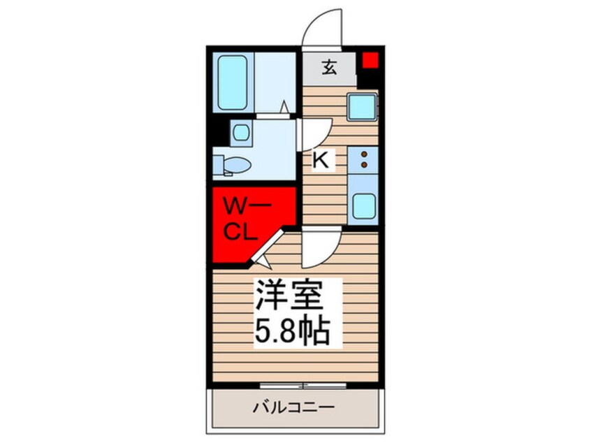 間取図 フォレストテラス小岩