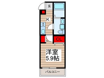 間取図 フォレストテラス小岩