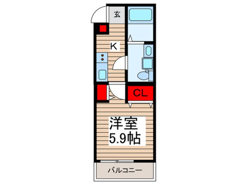 間取図 フォレストテラス小岩