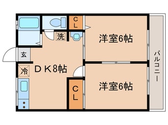 間取図 西大泉壱番館