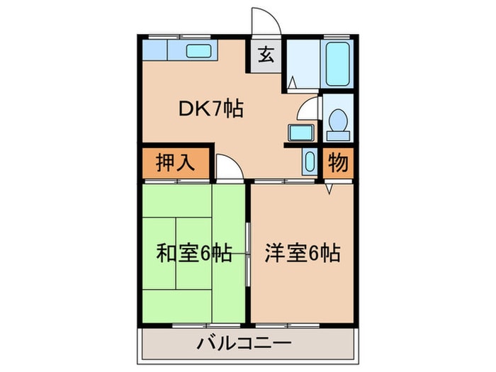 間取り図 西大泉壱番館