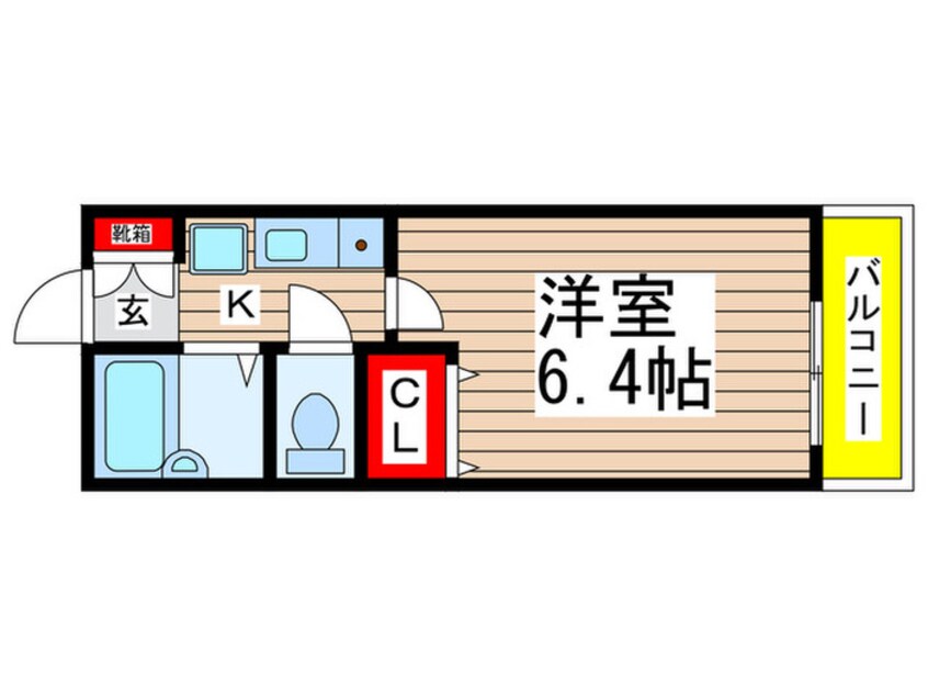 間取図 フレンズ大川原