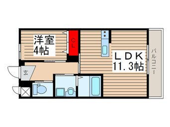 間取図 メゾン　クレシア