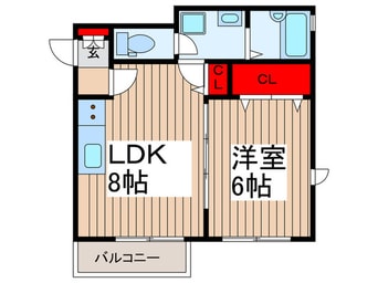 間取図 Villetta Heights Honda