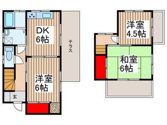間取図 前久保南4丁目貸家