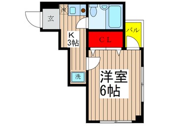 間取図 クレオビル