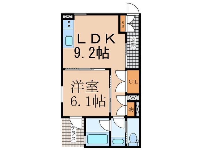 間取り図 レジデンス上野毛