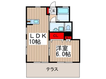 間取図 グラマシー中山